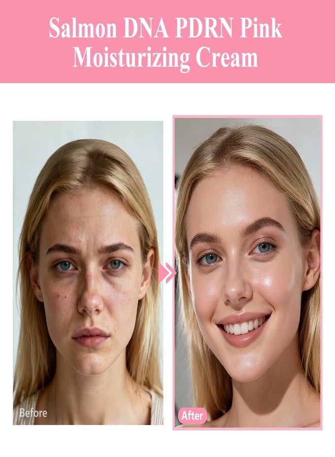 Zosudull Salmon DNA PDRN Pink Moisturizing Cream,Skin Glow & Elasticity,Non-Greasy Formula,50g/1.76oz - Image 2